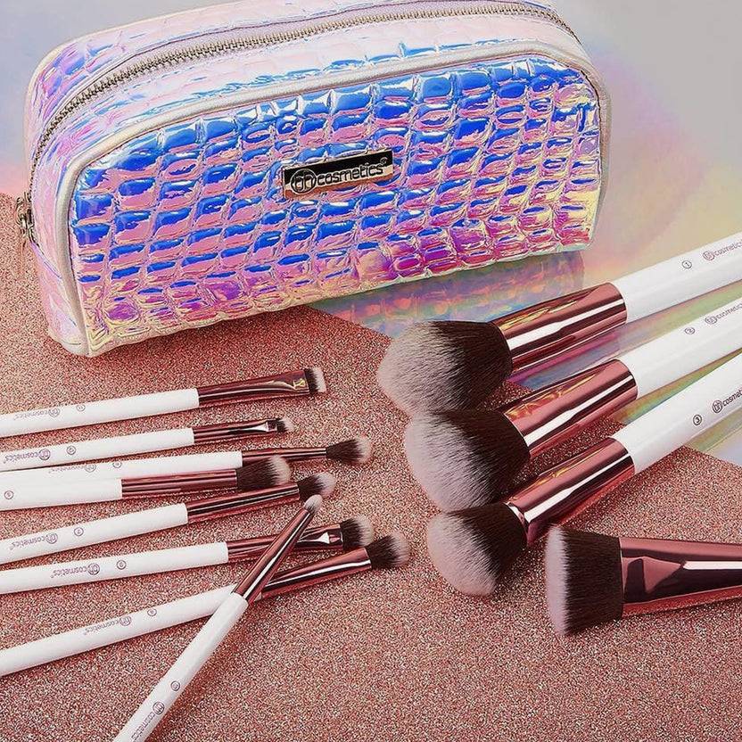 BH Cosmetics Crystal Quartz 12 Piece Brush Set