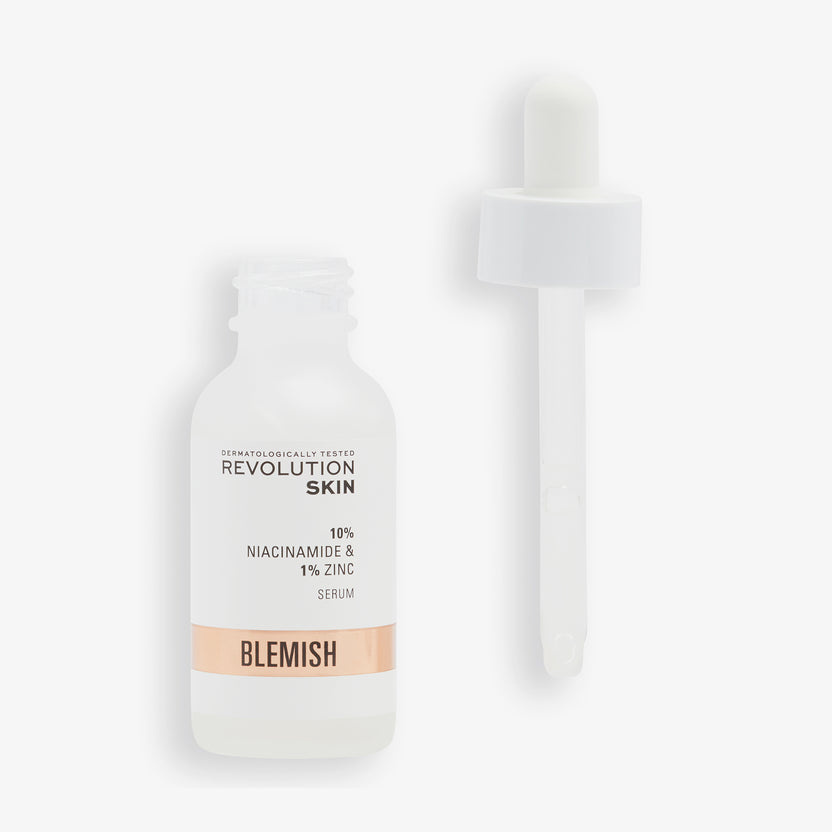 Revolution Skincare Blemish & Pore Refining Serum - 10% Niacinamide & 1% Zinc (30ml)