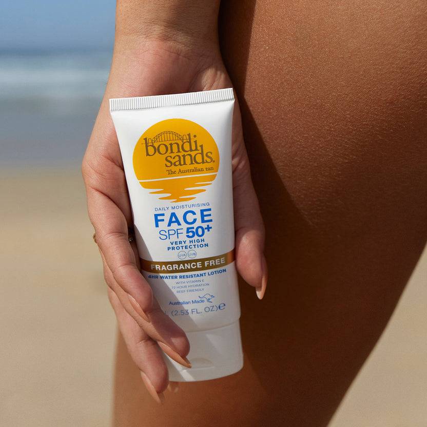 Bondi Sands SPF 50+ Face Lotion Fragrance Free (75ml)