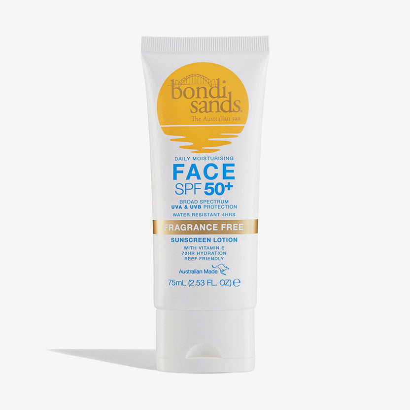 Bondi Sands SPF 50+ Face Lotion Fragrance Free (75ml)
