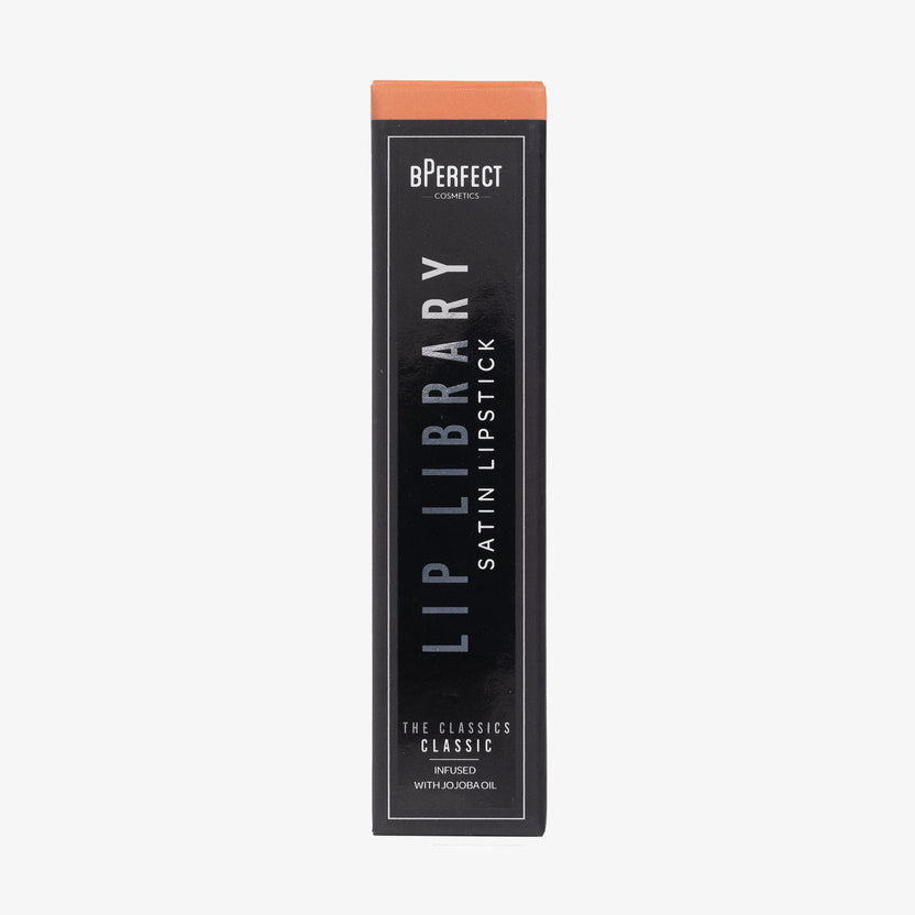 BPerfect Cosmetics Lip Library Satin Lipstick (3g)