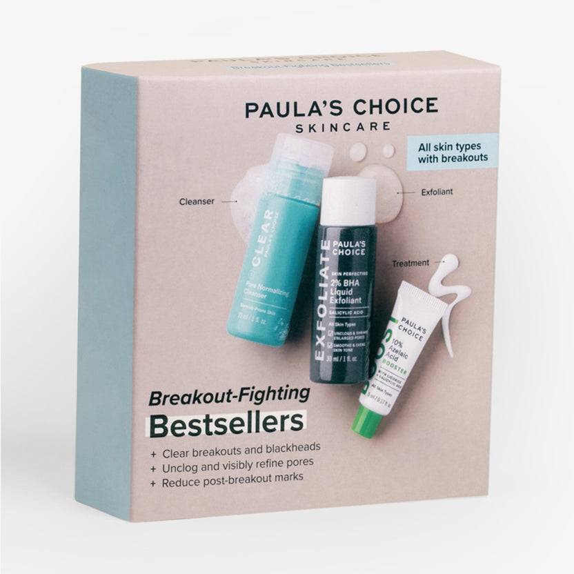 Paula's Choice Breakout-Fighting Bestsellers Trial Kit