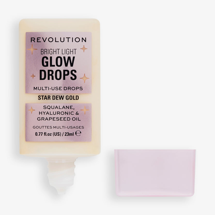 Revolution Makeup Bright Light Glow Drops Golden Star Dew (23ml)