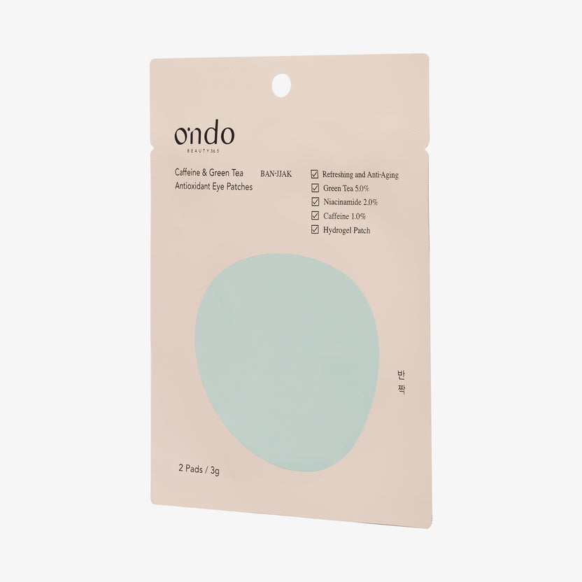 Ondo Beauty 36.5 Caffeine & Green Tea Antioxidant Eye Patches