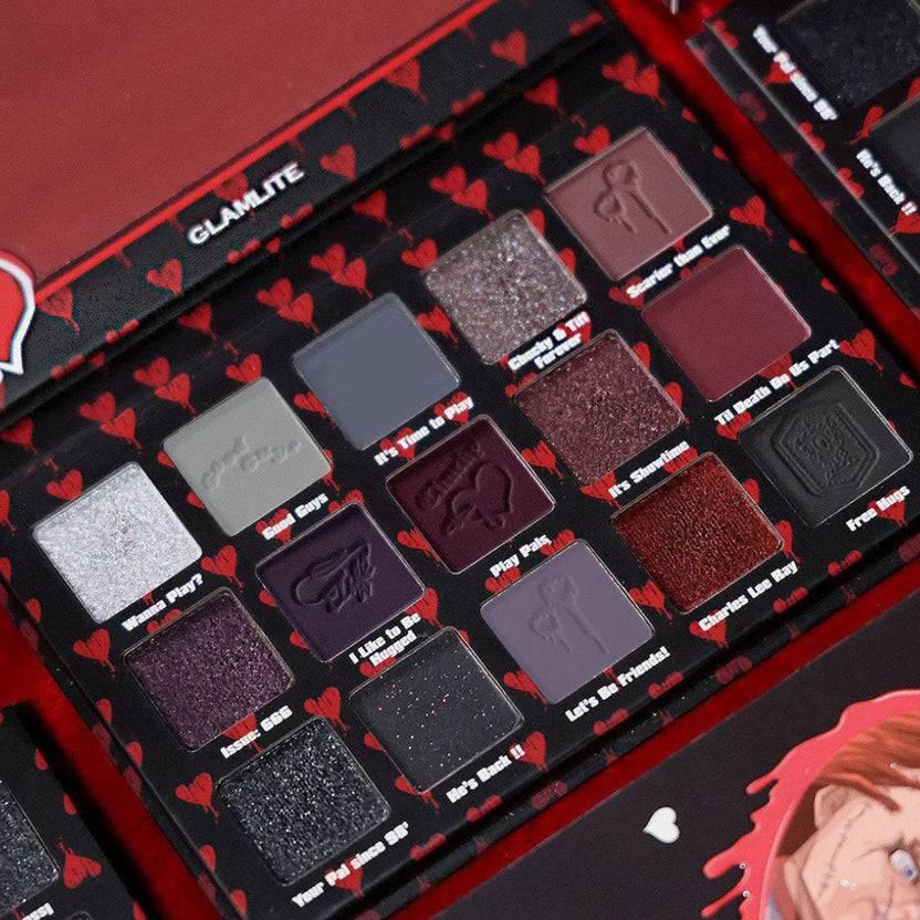 Glamlite Cosmetics Chucky X Glamlite "Crazy In Love" Palette (18g)