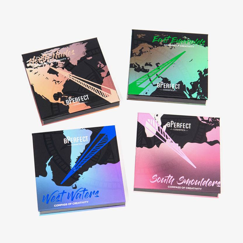 BPerfect Cosmetics Compass Of Creativity Quad Shadow Collection (54g)