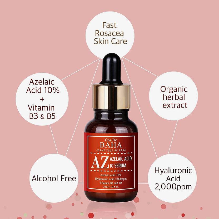 Cos De Baha Azelaic Acid 10% Serum 30ml (AZ) (30ml)
