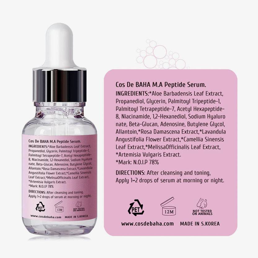 Cos De Baha Peptide Serum 30ml (P) (30ml)
