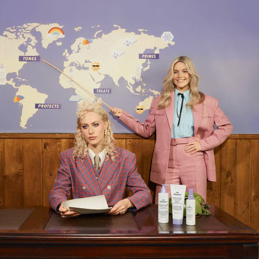 Evo Fabuloso Platinum Blonde Toning Mist (140ml)