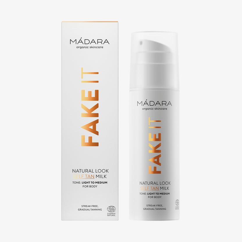 MÁDARA Cosmetics Fake It Natural Look Self Tan Milk (150ml)