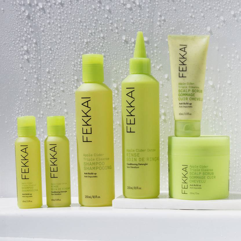 FEKKAI Apple Cider Triple Cleanse Shampoo (250ml)