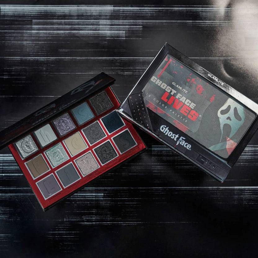 Glamlite Cosmetics Ghost Face™ Lives X Glamlite 15 Color Palette (16g)