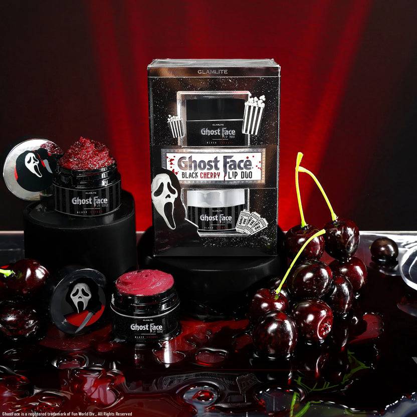 Glamlite Cosmetics Ghost Face™ X Glamlite Lip Care Duo (28.3ml)