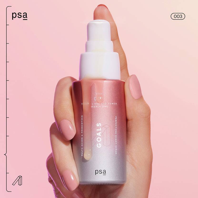 PSA GOALS Multi Acids & Probiotics Perfecting Night Serum (30ml)