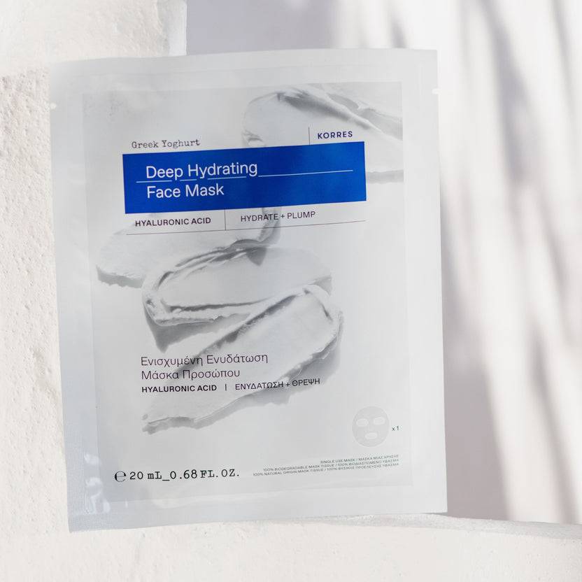 KORRES Greek Yoghurt Intensiv Feuchtigkeitsspendende Tuch-Maske (20ml)
