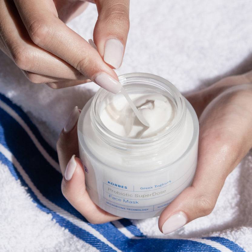 KORRES Greek Yoghurt Probiotische Gesichtsmaske (100ml)
