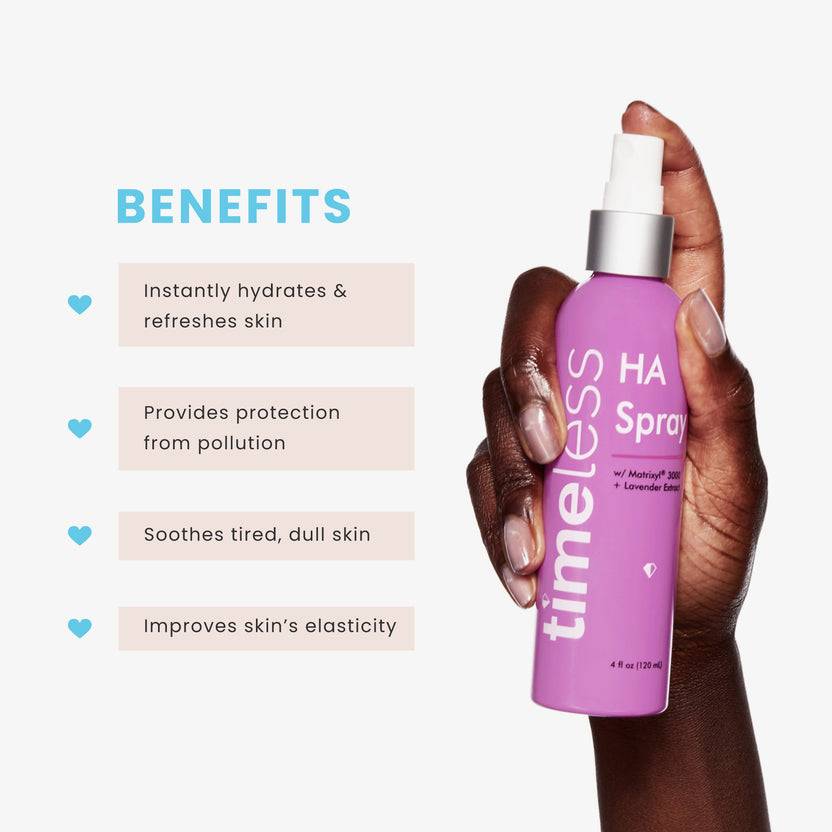 Timeless Skin Care HA LAVENDER SPRAY W/ Matrixyl 3000 (120ml)