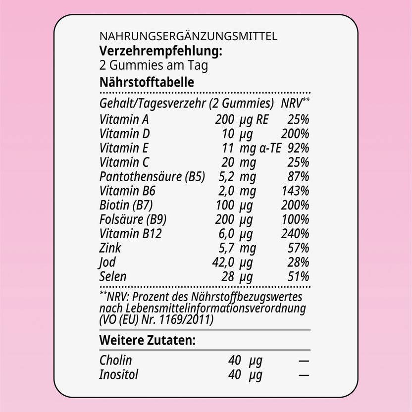 INAO By Essence Hair Yeah Gummies 3 Month Bundle (486g)