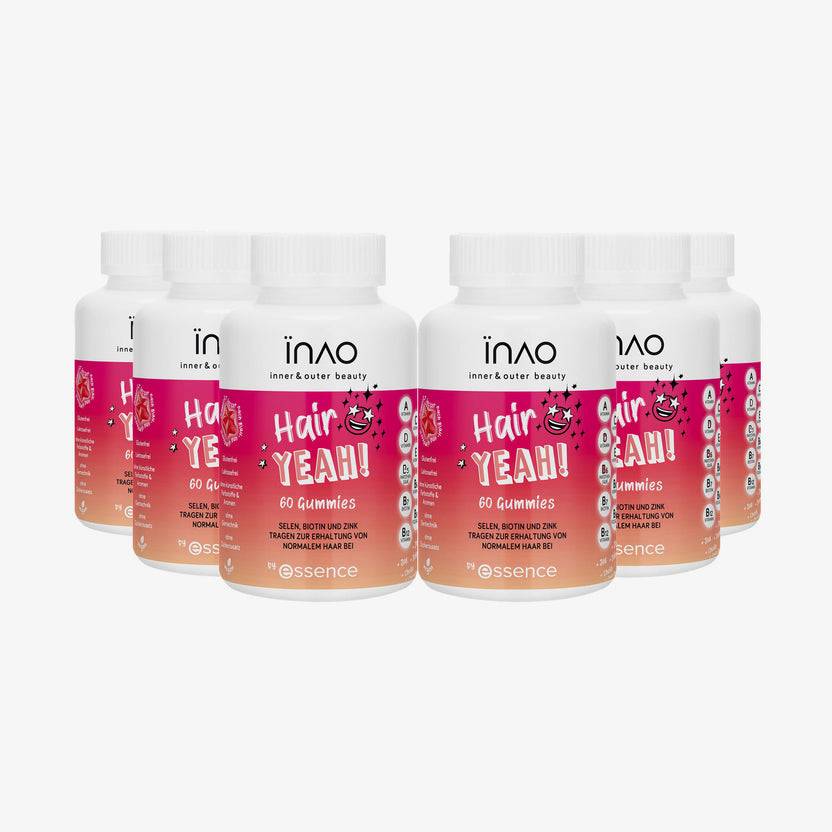 INAO by Essence Hair Yeah Gummies 6 Month Bundle (972g)