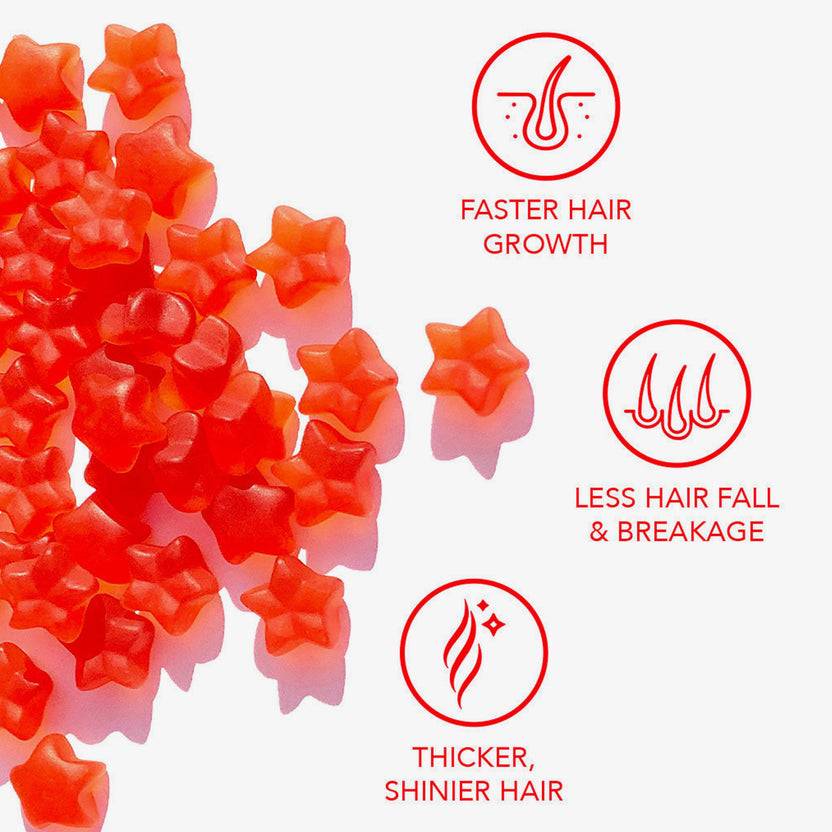 HAIRtamin Gummy Stars™ 6 Month Bundle