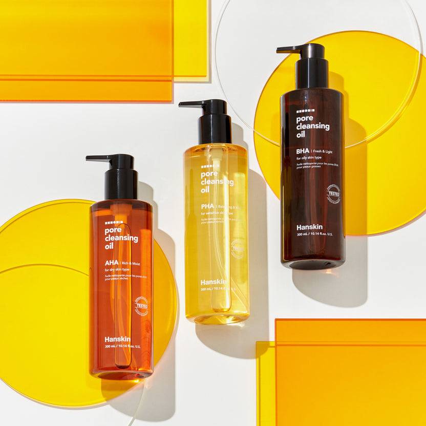 Hanskin Pore Cleansing Oil AHA (300ml)