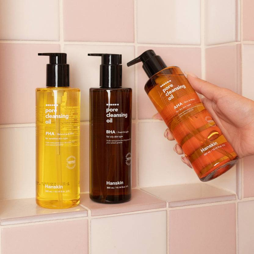 Hanskin Pore Cleansing Oil BHA (300ml)