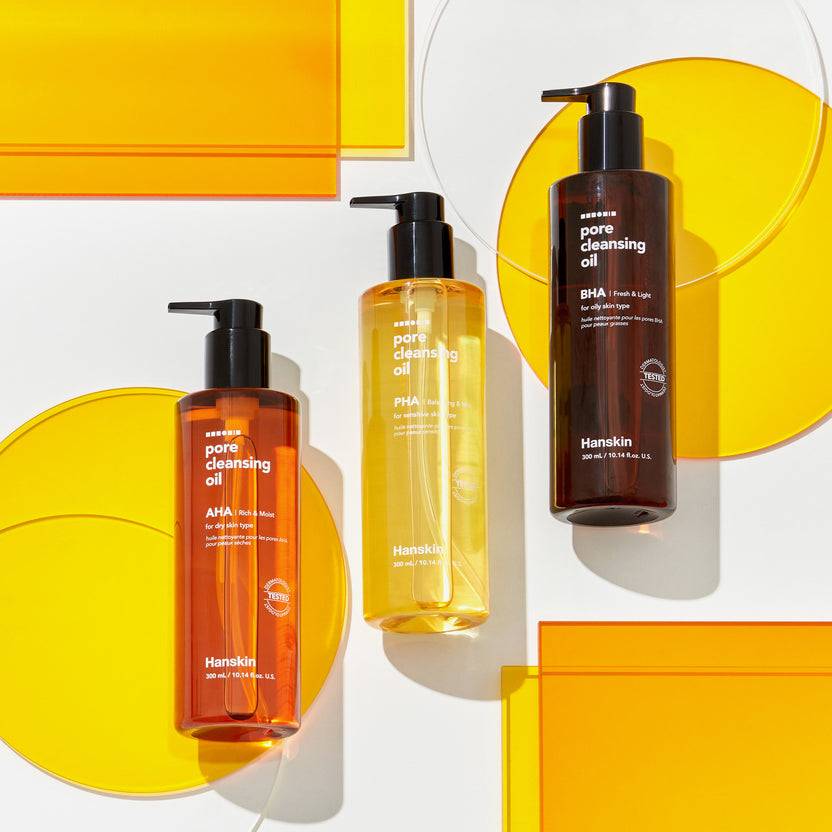 Hanskin Pore Cleansing Oil PHA (300ml)