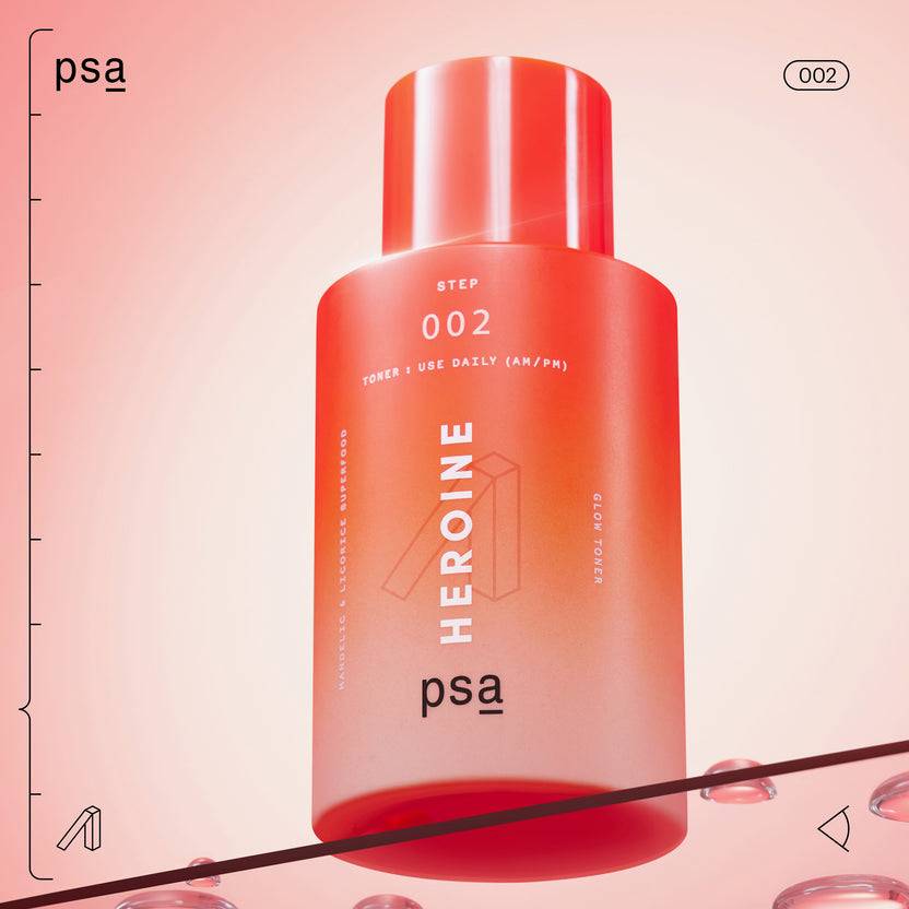 PSA HEROINE Mandelic & Licorice Superfood Glow Toner (100ml)