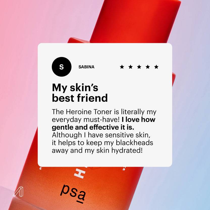 PSA HEROINE Mandelic & Licorice Superfood Glow Toner (100ml)