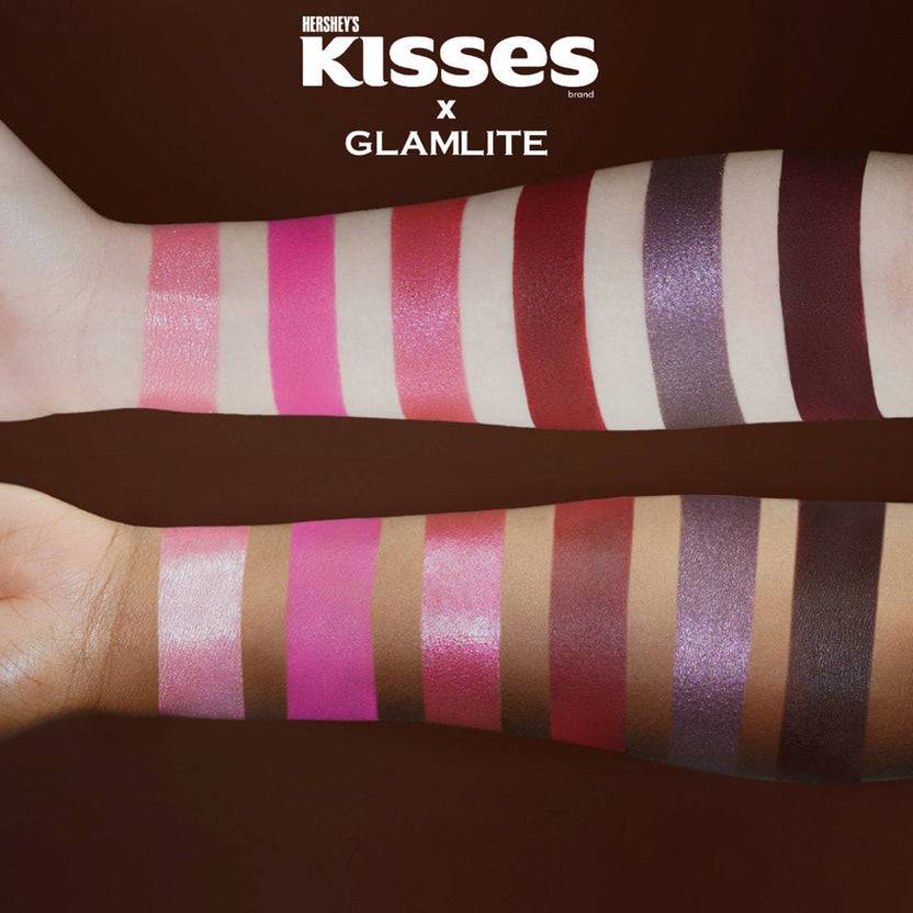 Glamlite Cosmetics Hershey's Kisses X Glamlite Lava Cake Palette