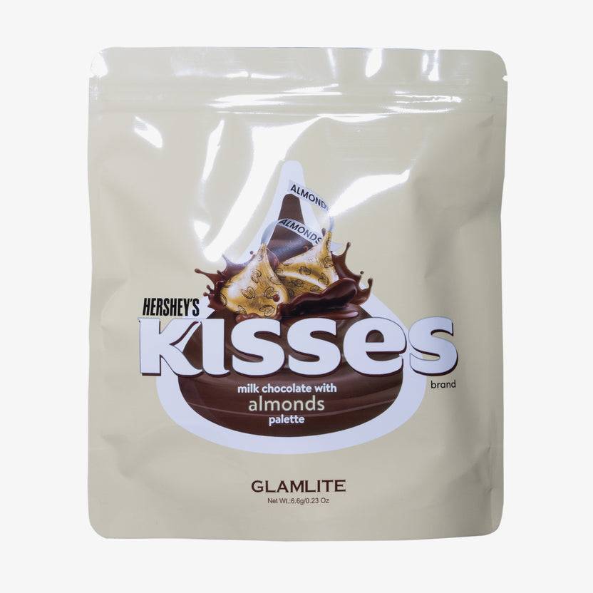 Glamlite Cosmetics Hershey's Kisses X Glamlite Milk Chocolate With Almonds Palette