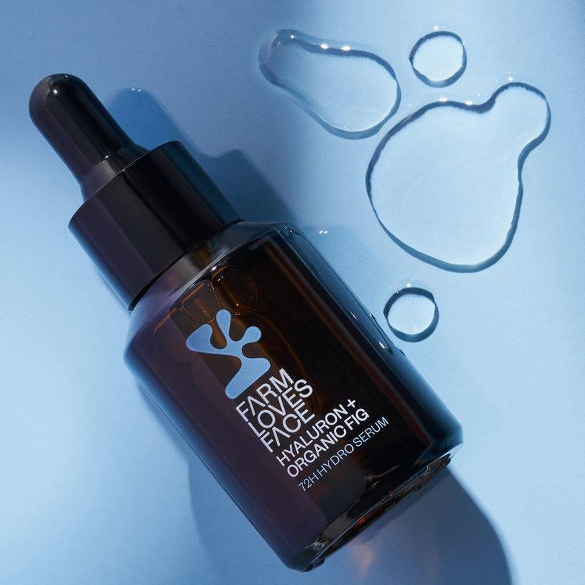 Farm Loves Face Hyaluron + Organic Fig 72h Hydro Serum (28ml)