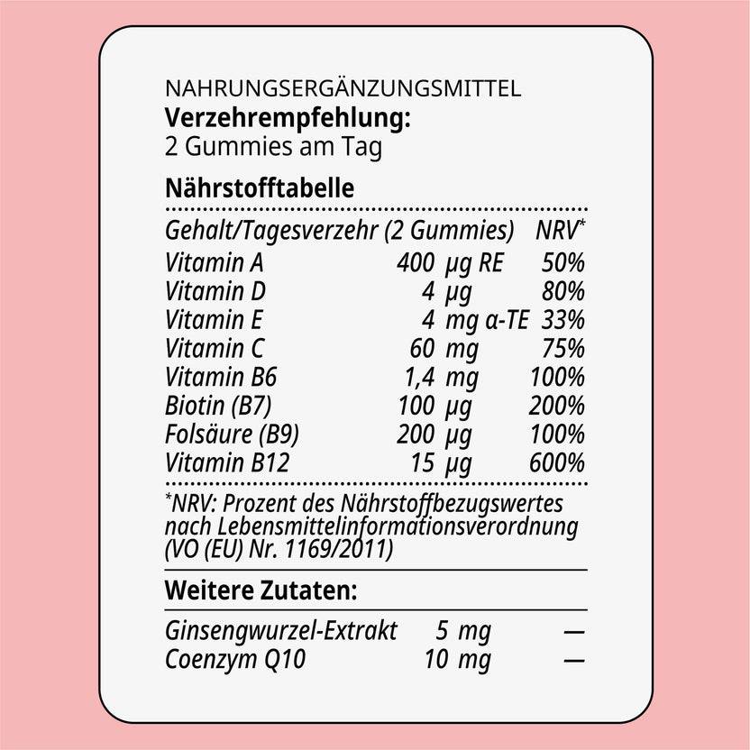 INAO By Essence Energy Kick Gummies 3 Month Bundle