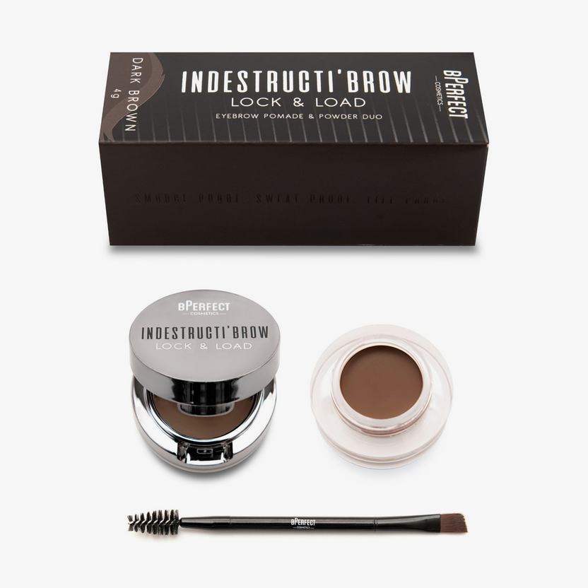 BPerfect Cosmetics Indestruci'Brow Lock And Load Eye Brow Set (4g)
