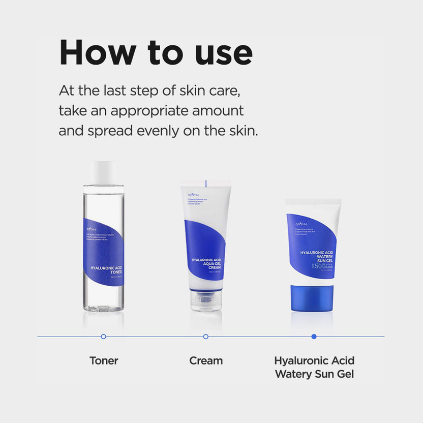 Isntree Hyaluronic Acid Watery Sun Gel (50ml)