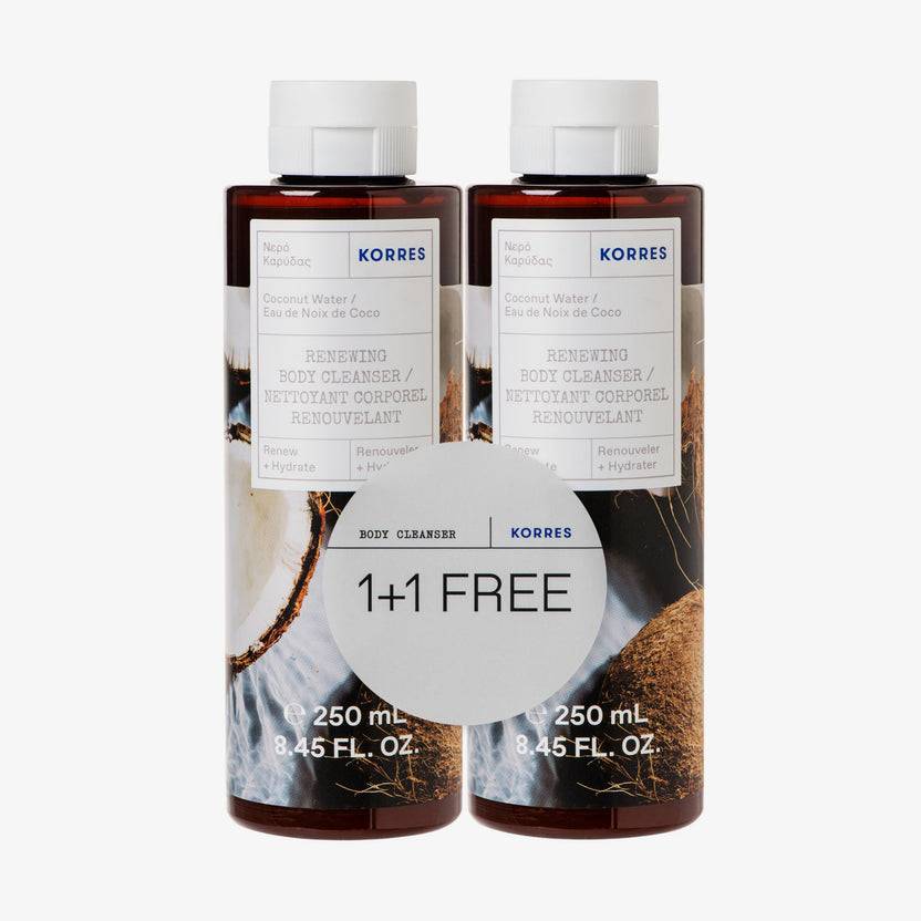 KORRES COCONUT WATER Showergel 1+1 Set