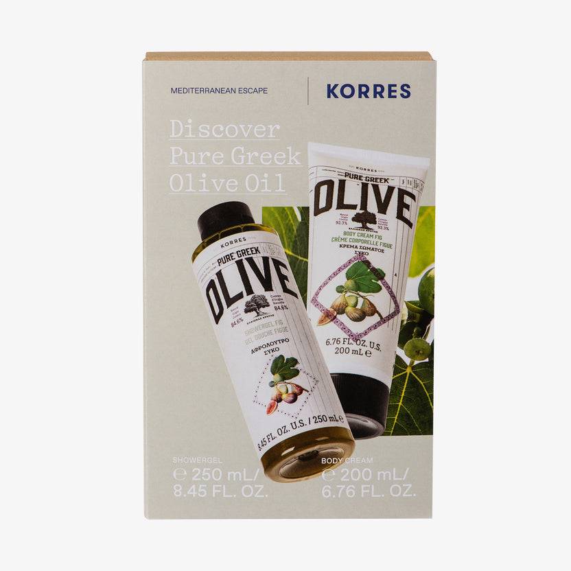 KORRES OLIVE & FIG Körperpflege Set (450ml)