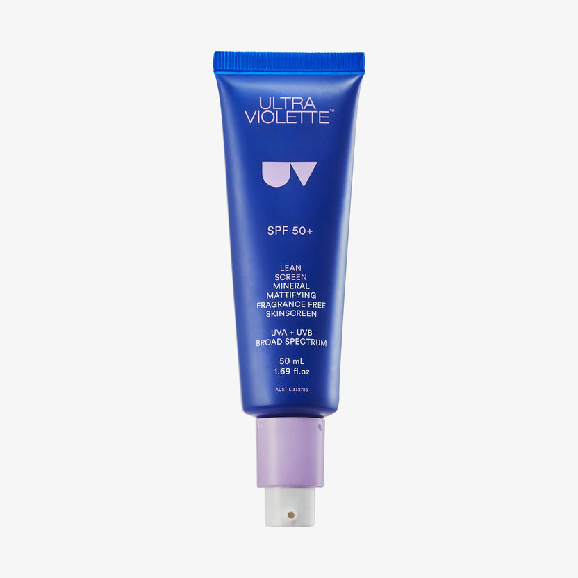Ultra Violette Lean Screen Mineral Mattifying Fragrance Free Skinscreen SPF50+ (50ml)