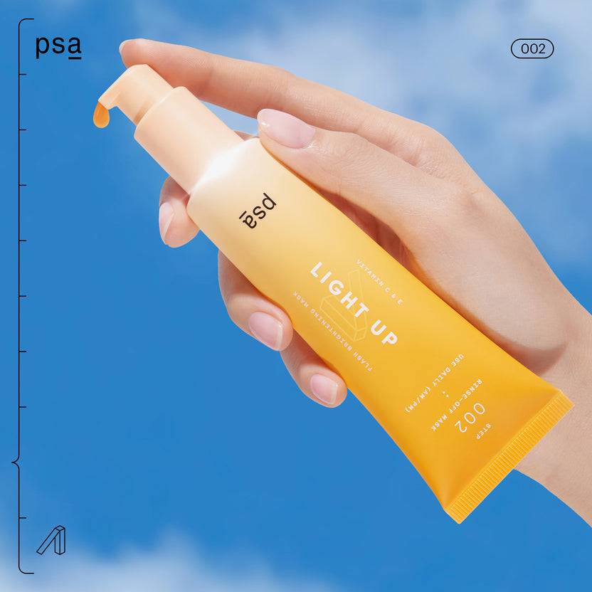 PSA LIGHT UP Vitamin C & E Flash Brightening Mask (50ml)