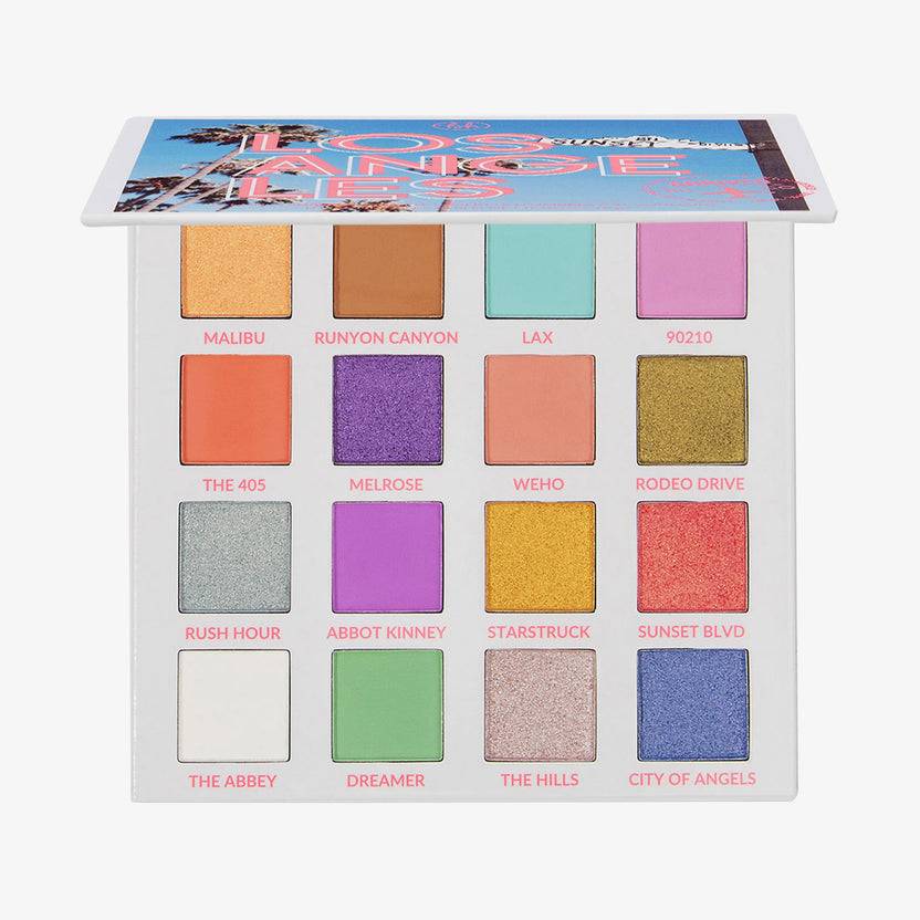 BH Cosmetics Lost in Los Angeles 16 Color Shadow Palette (16g)