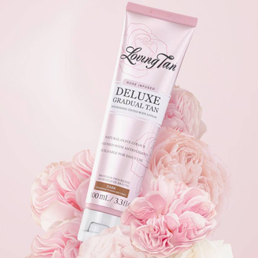Loving Tan Rose Deluxe Gradual Tan Dark (100ml)