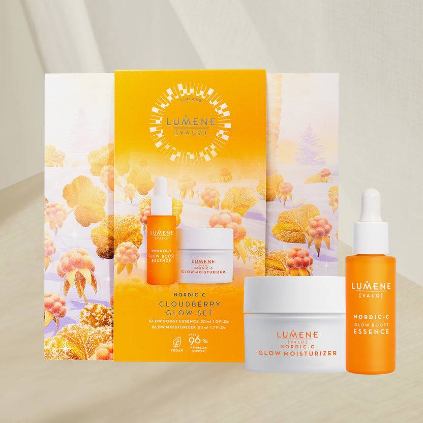 Lumene NORDIC-C [VALO] CLOUDBERRY GLOW SET 2024 (80ml)