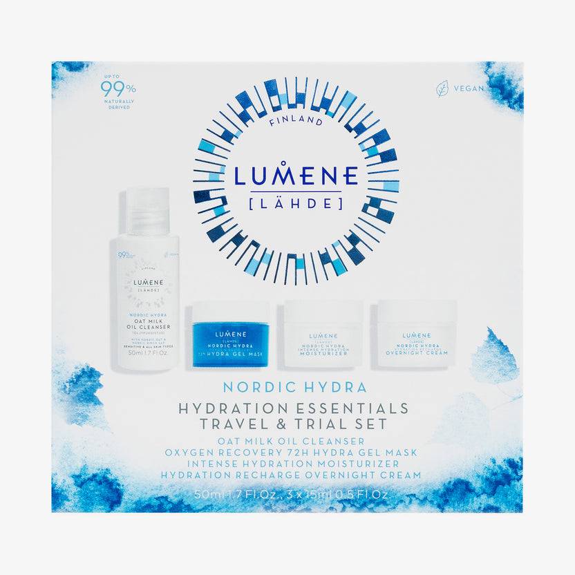 Lumene NORDIC HYDRA [LAHDE] Travel & Trial Set (95ml)