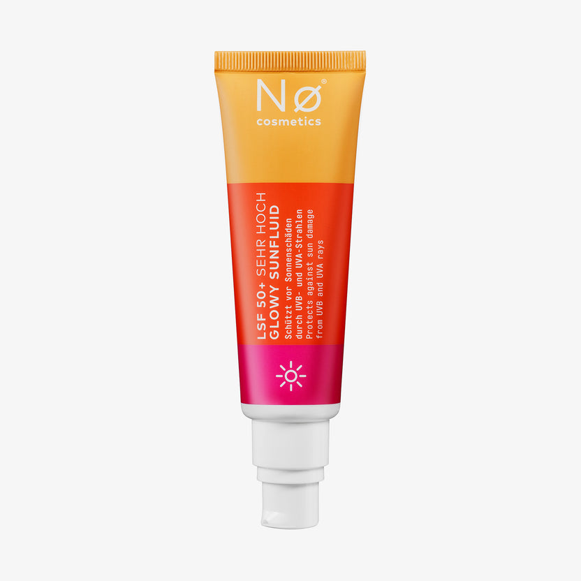 Nø Cosmetics Luminous Tøday LSF 50+ Glowy Sunfluid (50ml)