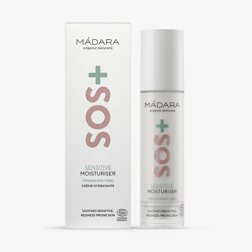 MÁDARA Cosmetics SOS+ Sensitive Moisturiser (50ml)