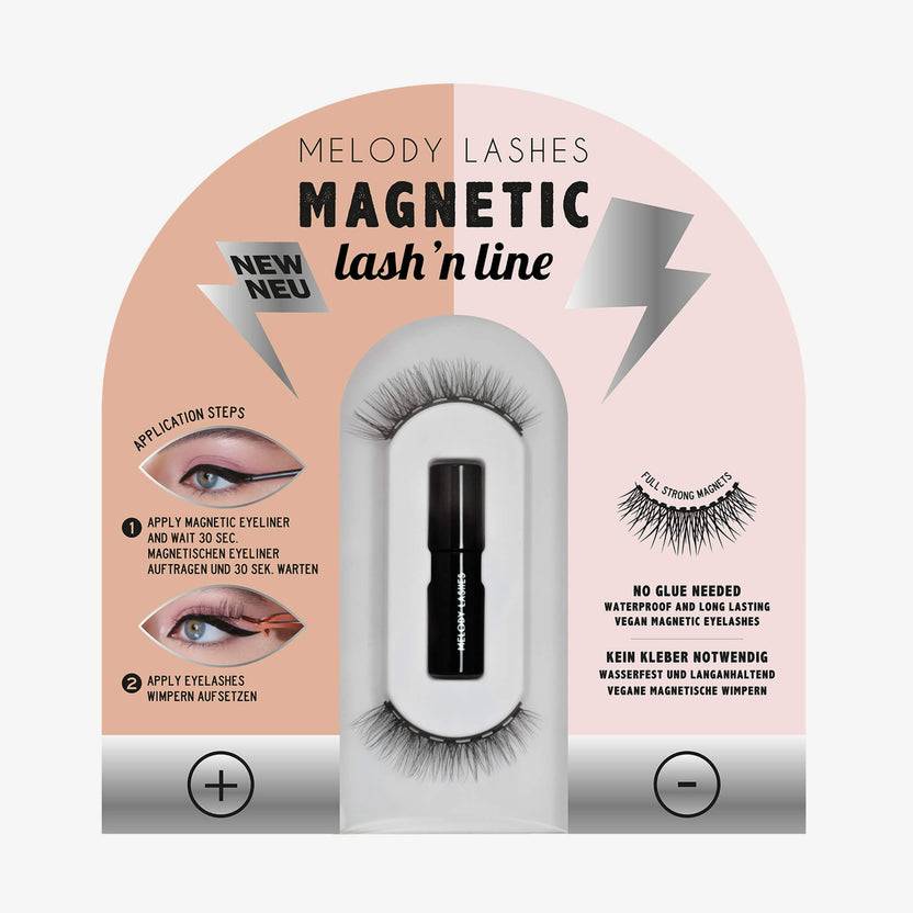 Melody Lashes Magnetic Lash N'Line Lashes