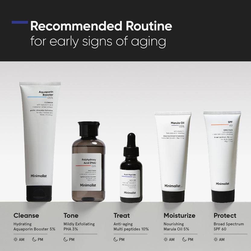 Minimalist Multi-Peptides 10% Face Serum (30ml)