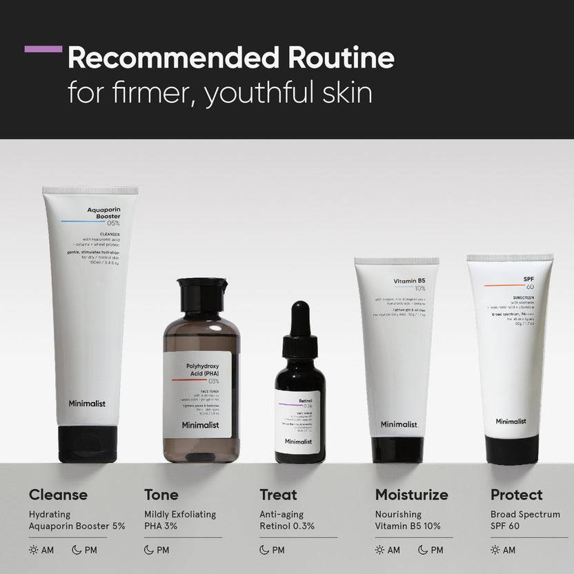 Minimalist Retinol 0.3% Face Serum (30ml)