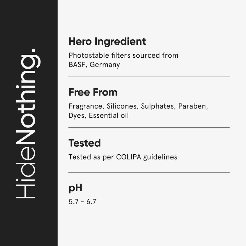 Minimalist SPF 50 Sunscreen (50g)