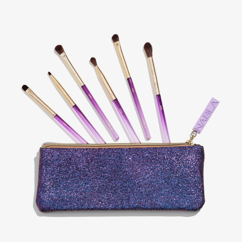 NABLA Cosmetics Amethyst Detail Brush Set
